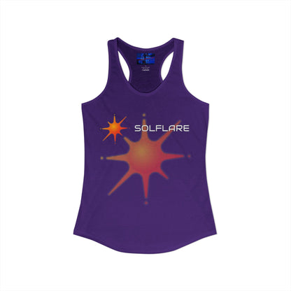 Solflare Women's Racerback Tank Top by cypherpunkgear.com