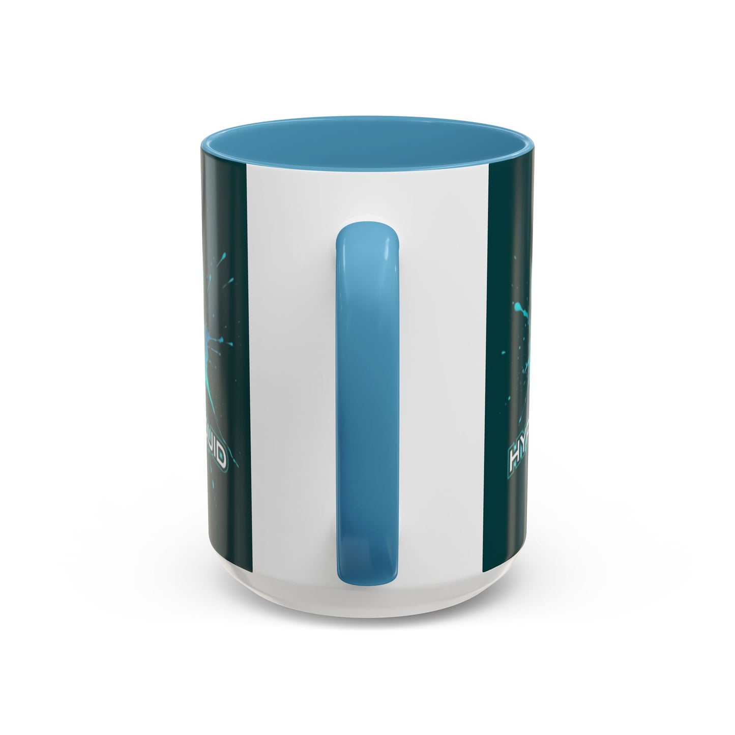 HYPE Drip Dark Hyperliquid Accent Mug by cypherpunkgear.com