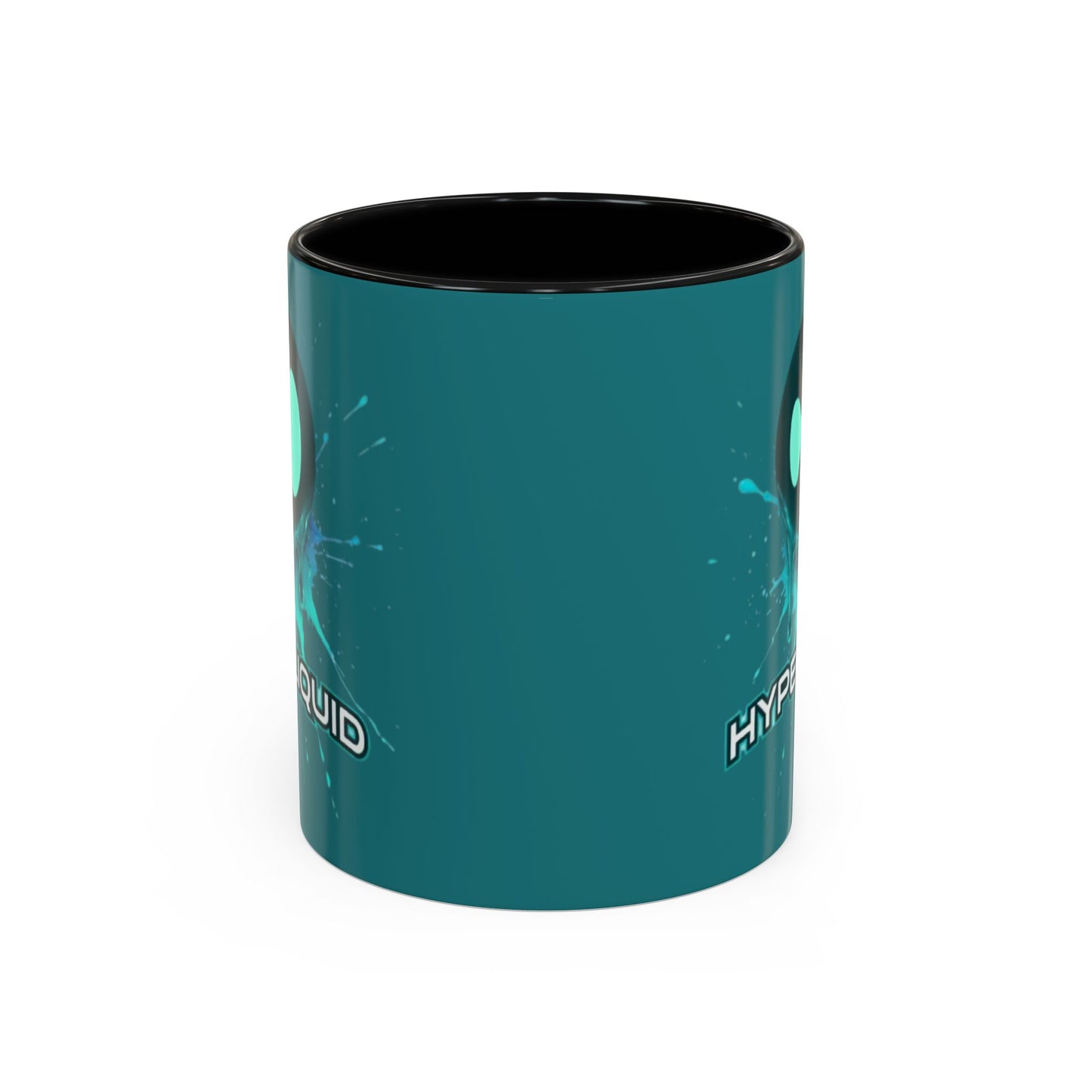 HYPE Drip Hyperliquid Accent Mug by cypherpunkgear.com