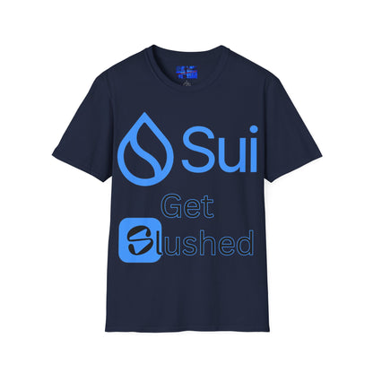 Sui: Get Slushed Dark colors Unisex T-Shirt by cypherpunkgear.com