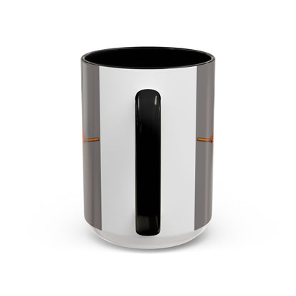 Velvet Vex Grey Accent Mug by CreepyCrafts.boo