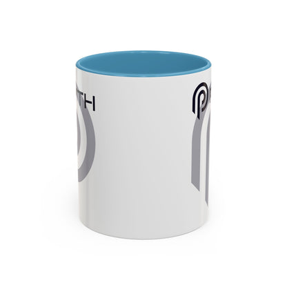 Pyth (PYTH) Accent Mug by cypherpunkgear.com