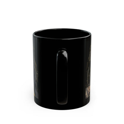 Rose Rottingham Has Risen Black Mug by cypherpunkgear