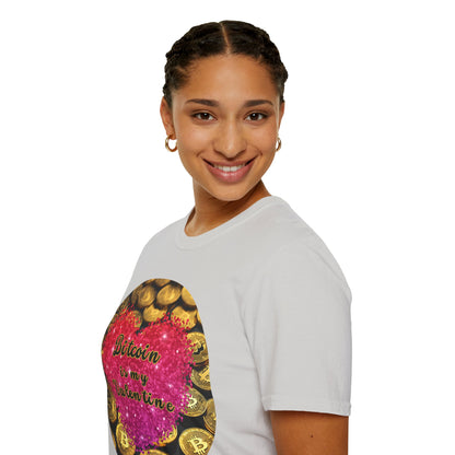 My Valentine Light colors Unisex T-Shirt by cypherpunkgear.com