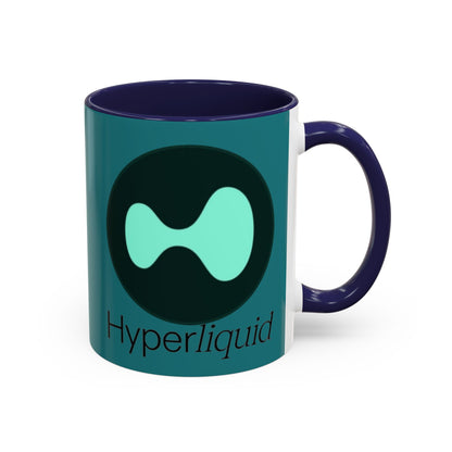 Hyperliquid Black font Hyperliquid Accent Mug by cypherpunkgear.com