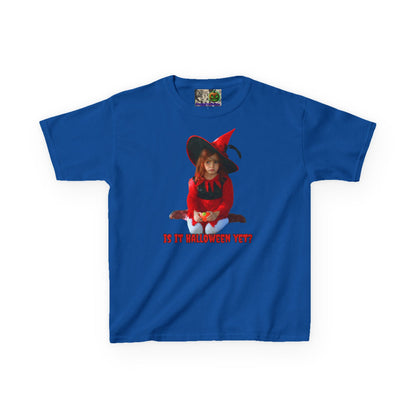 Is it Halloween yet? Kids Heavy Cotton™ Tee by CreepyCrafts.boo