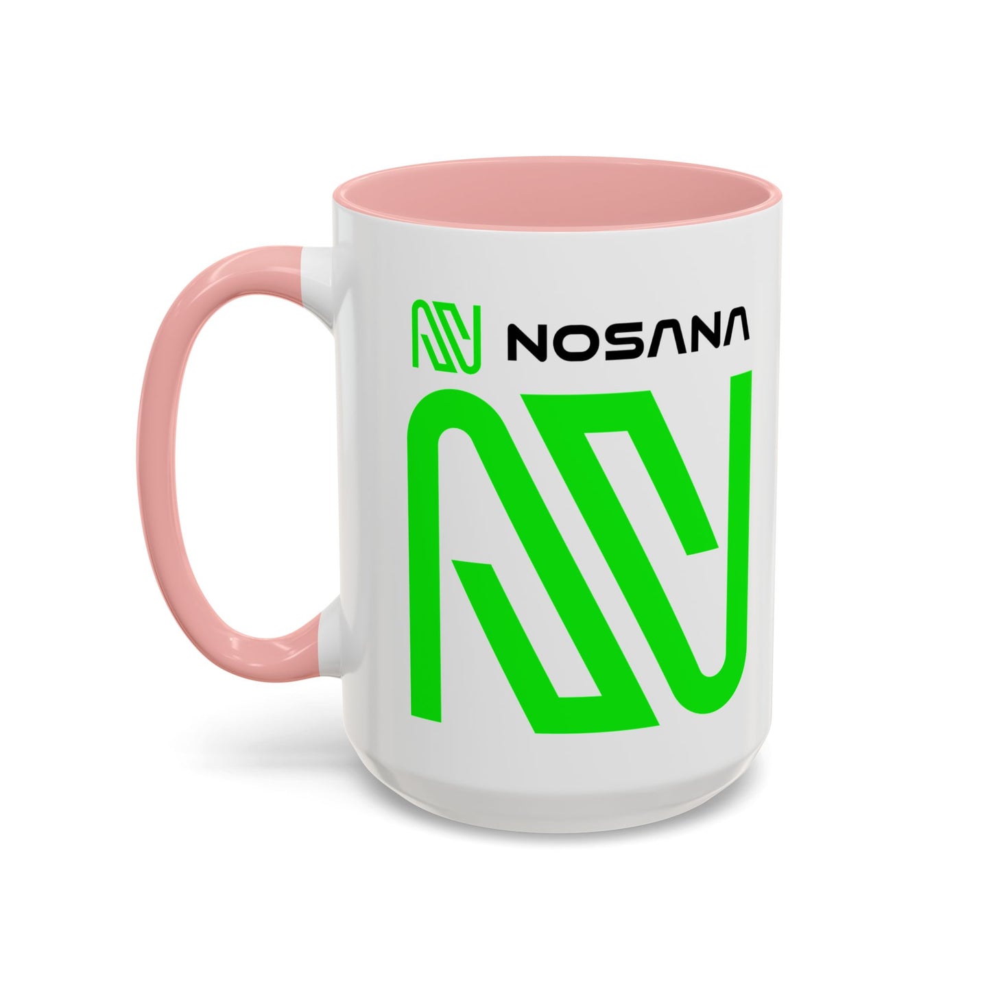 Nosana (NOS) Accent Mug by cypherpunkgear