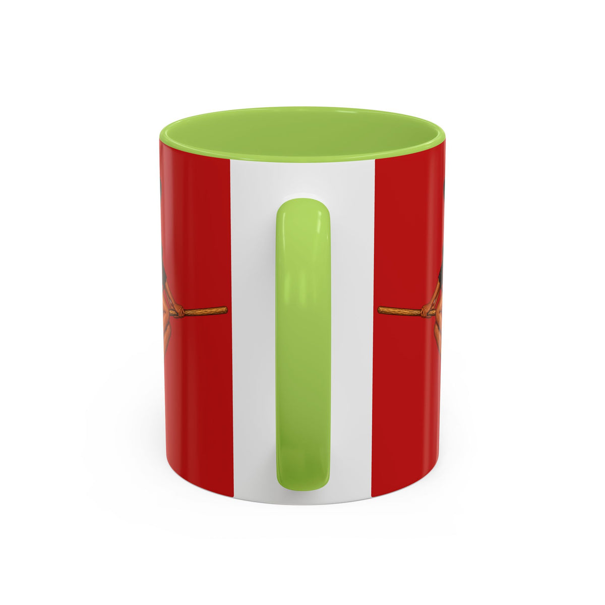 Velvet Vex Red Accent Mug by CreepyCrafts.boo