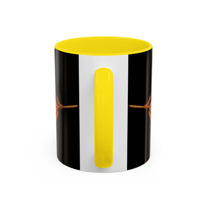 Velvet Vex Black Accent Mug by CreepyCrafts.boo