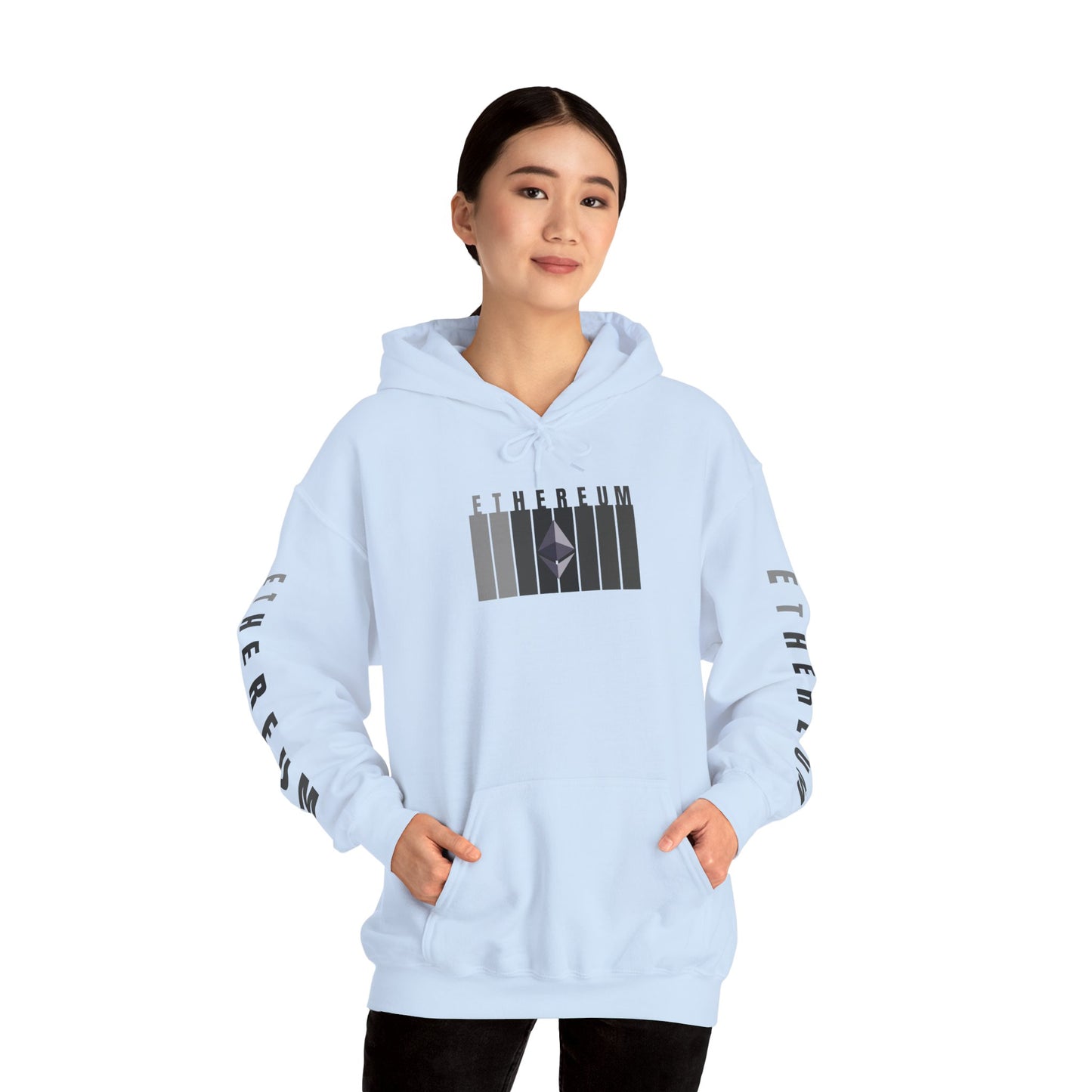 Ethereum (ETH) Hoodie Unisex Heavy Blend™ Hooded Sweatshirt by cypherpunkgear.com