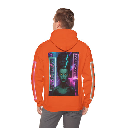 Bride of Frankenpunk Hoodie Unisex Hooded Sweatshirt by CreepyCrafts.boo