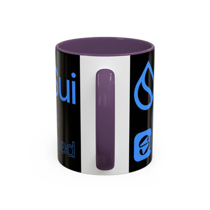 Sui: Get Slushed Black Accent Mug by cypherpunkgear.com