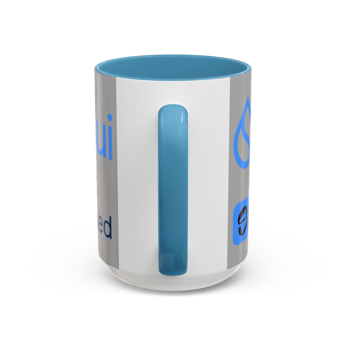 Sui: Get Slushed Grey Accent Mug by cypherpunkgear.com