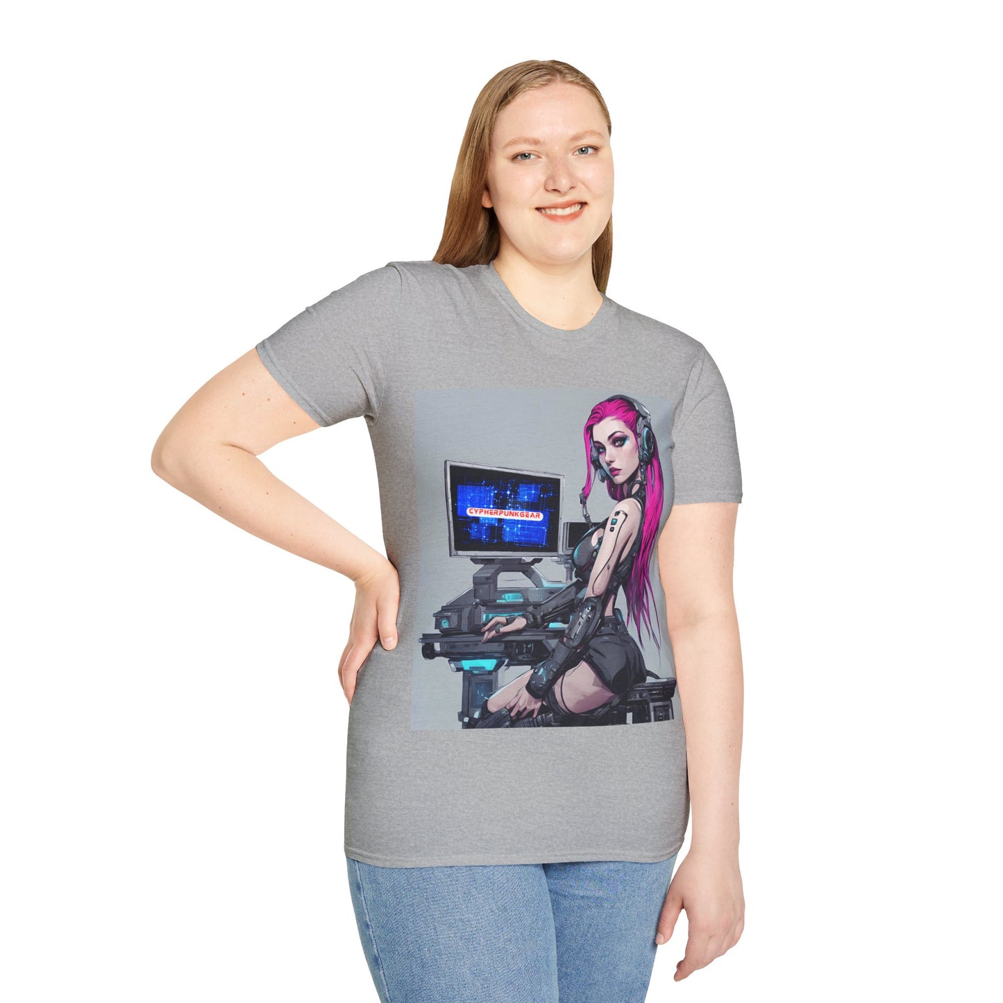 ¡Cyberpunk de cypherpunkgear! Camiseta unisex de estilo suave