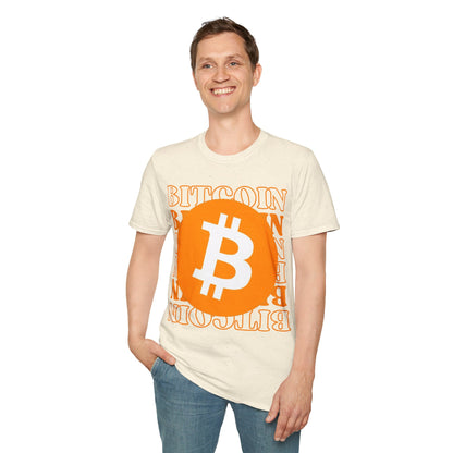 Bitcoin Bitcoin Bitcoin (BTC) LTcolors Unisex T-Shirt by cypherpunkgear