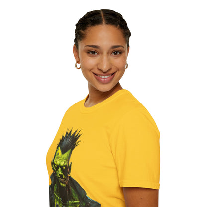 Frankenpunk Light colors Unisex T-Shirt by CreepyCrafts.boo