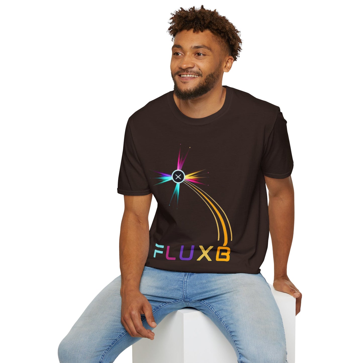 FluxBeam (FLUXB) DKcolors Unisex T-Shirt by cypherpunkgear