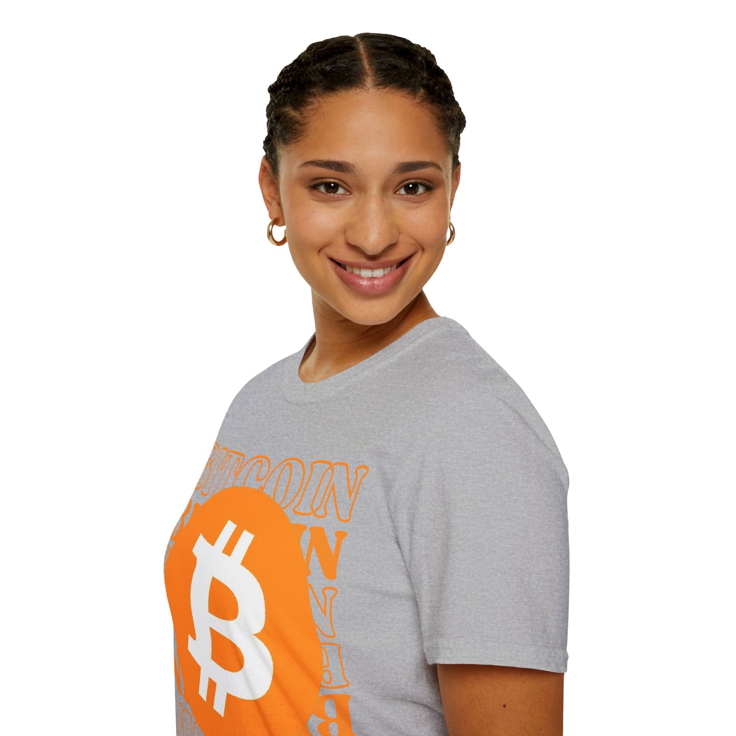 Bitcoin Bitcoin Bitcoin (BTC) Light colors Unisex T-Shirt by cypherpunkgear.com