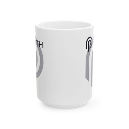 Pyth (PYTH) White Mug by cypherpunkgear.com