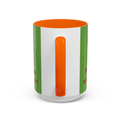 Is it Samhain yet? Green Accent Mug by CreepyCrafts.boo