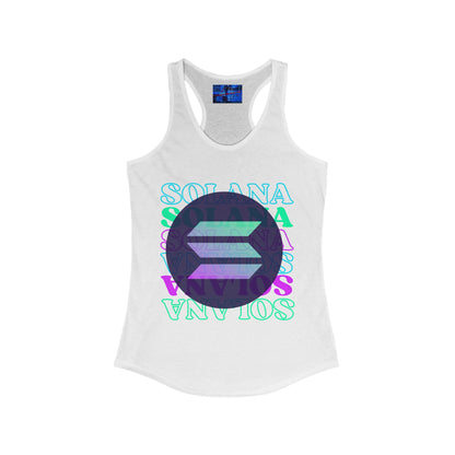 ¡Solana! ¡Solana! Solana por cypherpunkgear! Camiseta sin mangas ideal con espalda cruzada para mujer