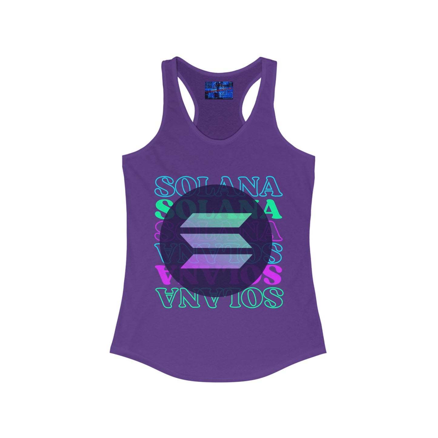 ¡Solana! ¡Solana! Solana por cypherpunkgear! Camiseta sin mangas ideal con espalda cruzada para mujer