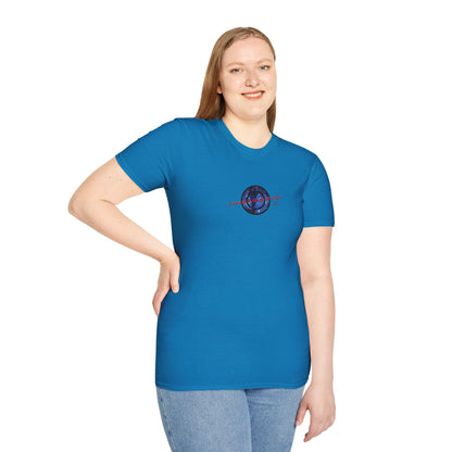 2-sided, cypherpunkgear.com logo Dark colors Unisex T-Shirt by cypherpunkgear.com