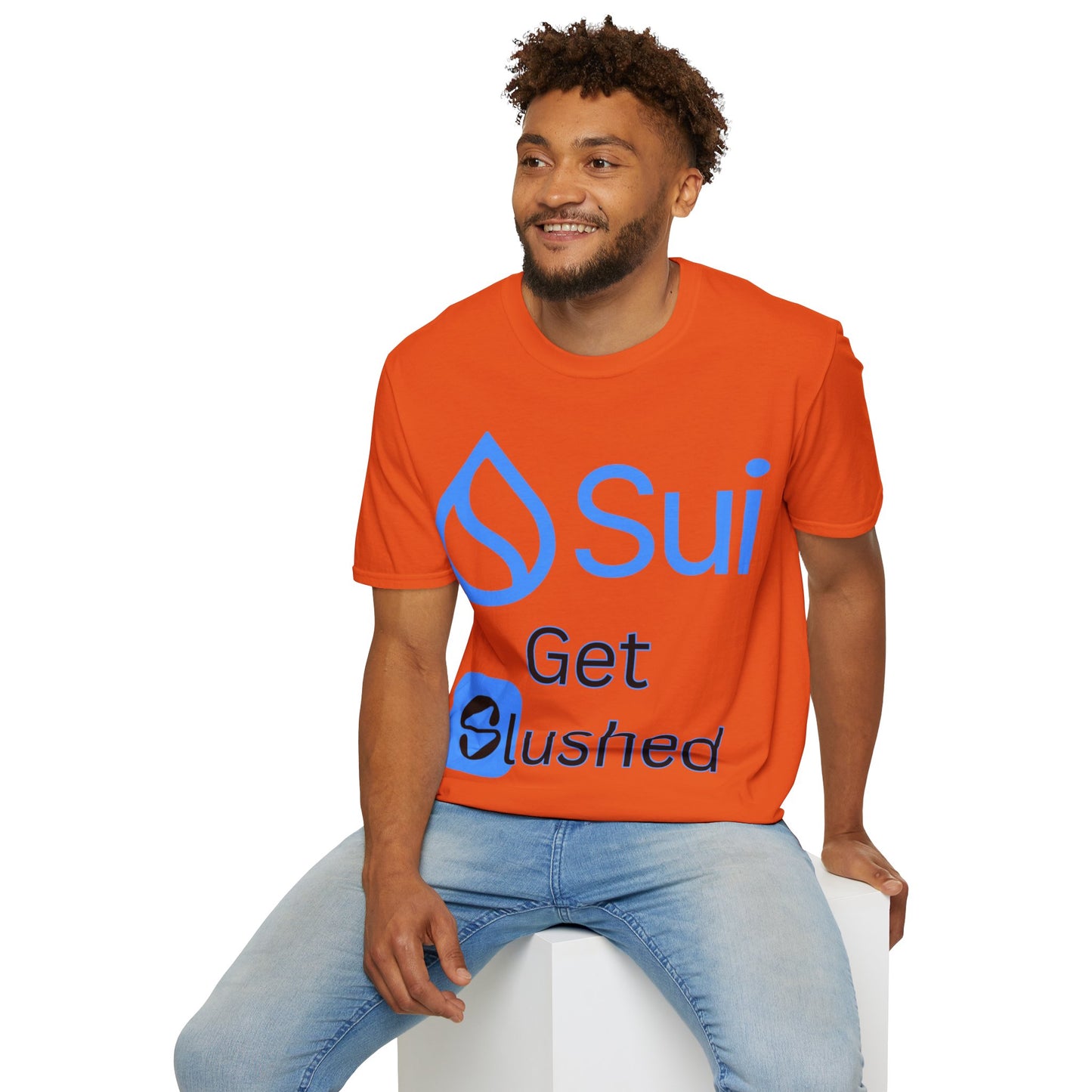 Sui: Get Slushed Light colors Unisex T-Shirt by cypherpunkgear.com
