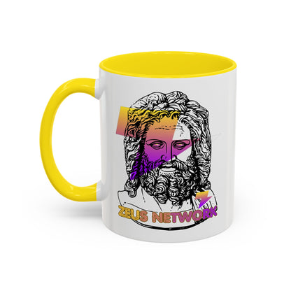 Zeus Network Accent Mug by cypherpunkgear.com