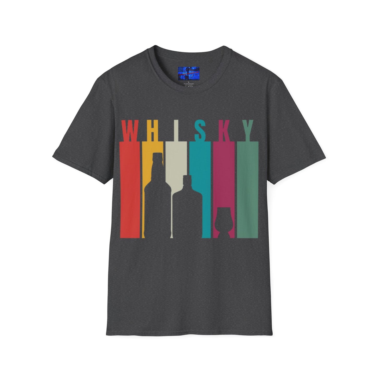 Whisky spelled without an 'e' DKcolors Unisex T-Shirt by cypherpunkgear.com