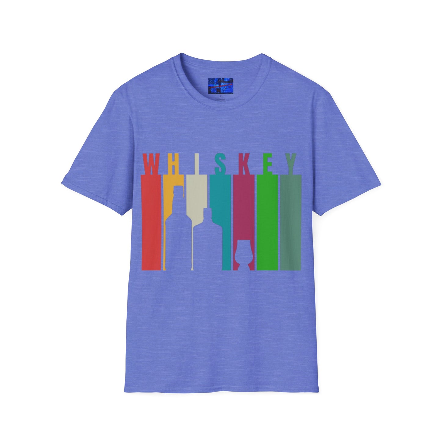 Whiskey spelled with an 'e' LTcolors Unisex T-Shirt by cypherpunkgear.com
