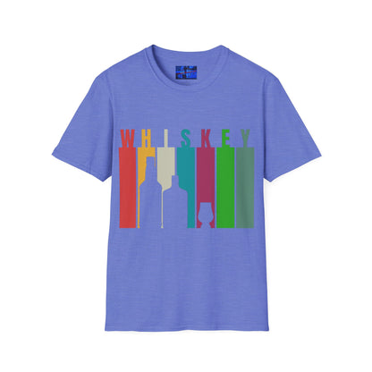 Whiskey spelled with an 'e' LTcolors Unisex T-Shirt by cypherpunkgear.com