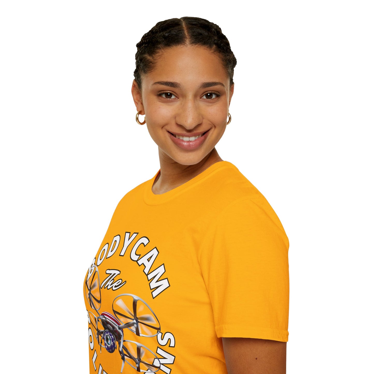 Bodycam the Politicians Drone Light colors Unisex T-Shirt by cypherpunkgear.com