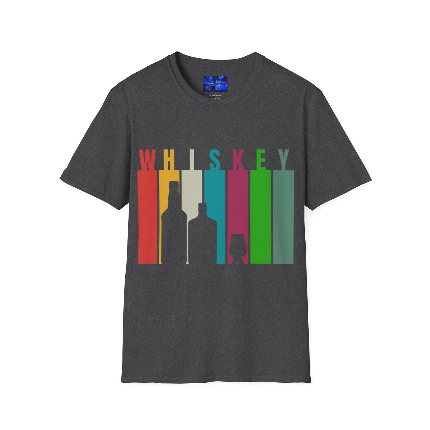 Whiskey spelled with an 'e' DKcolors Unisex T-Shirt by cypherpunkgear.com