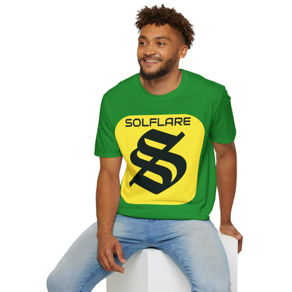 SolflareLogo Dark colors Unisex T-Shirt by cypherpunkgear.com