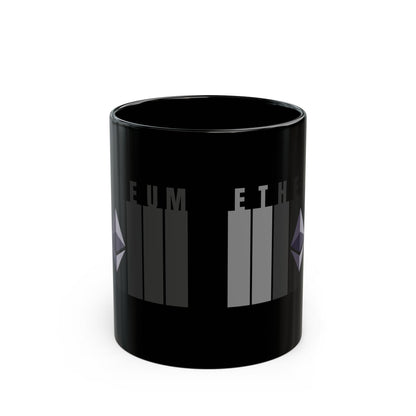Ethereum (ETH) Black Mug by cypherpunkgear.com