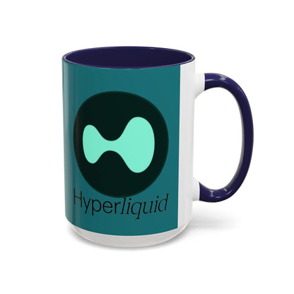 Hyperliquid Black font Hyperliquid Accent Mug by cypherpunkgear.com