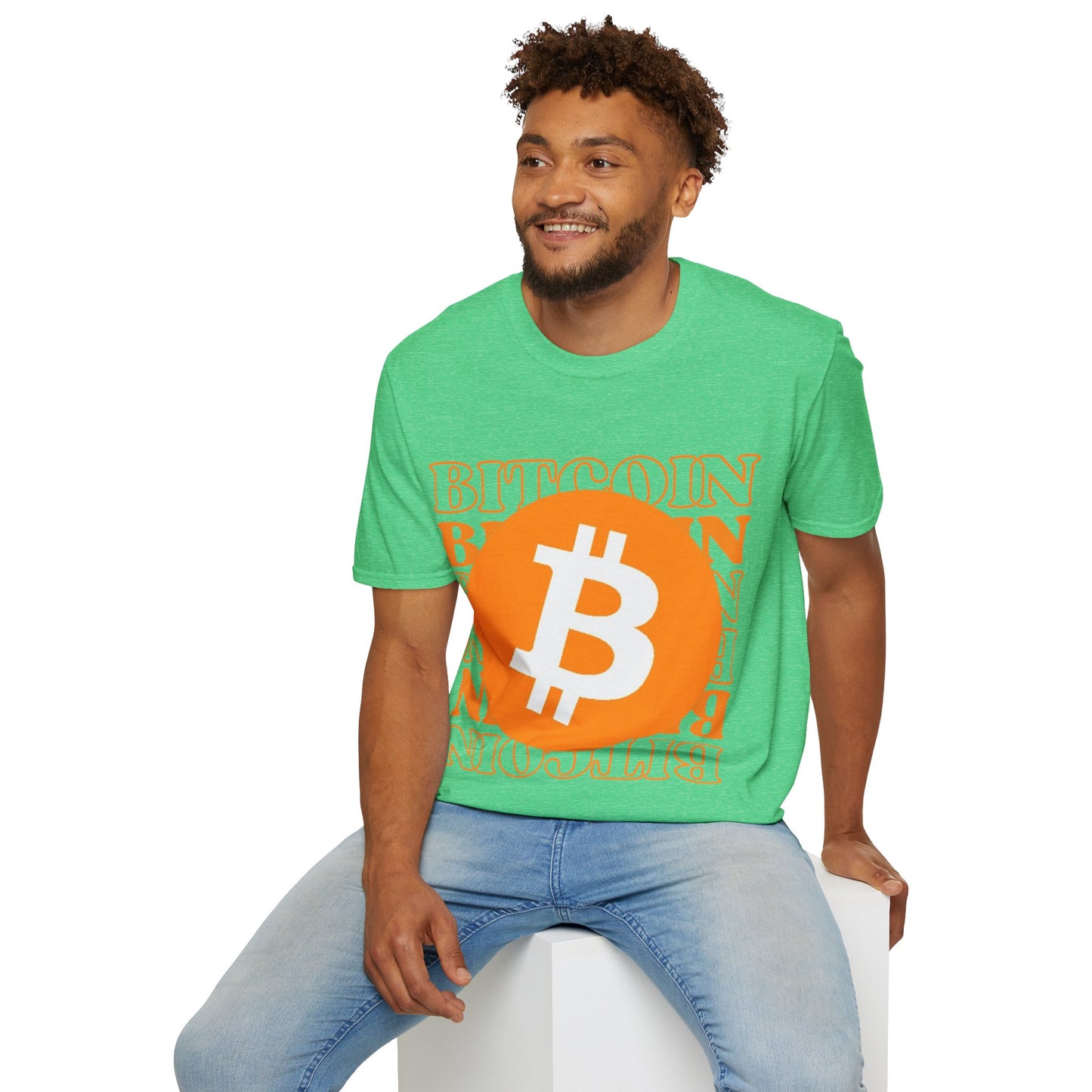 Bitcoin Bitcoin Bitcoin (BTC) DKcolors Unisex T-Shirt by cypherpunkgear.com