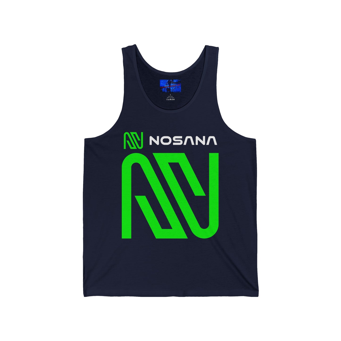 Nosana (NOS) Unisex Jersey Tank Top by cypherpunkgear