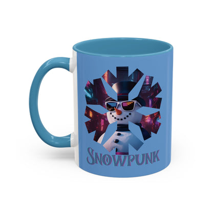 Snowpunk Accent Mug by cypherpunkgear