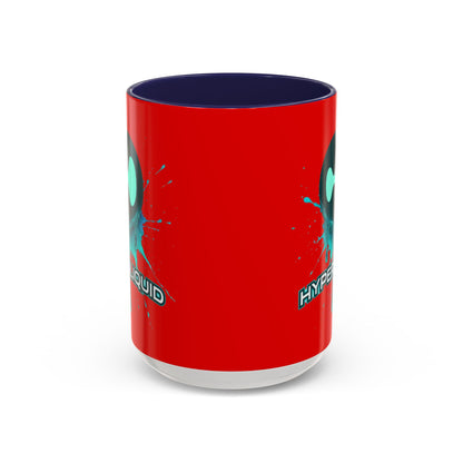 HYPE Drip Red Accent Mug by cypherpunkgear.com