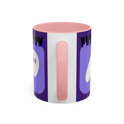 Phantom Hot Wallet Purple Accent Mug by cypherpunkgear.com