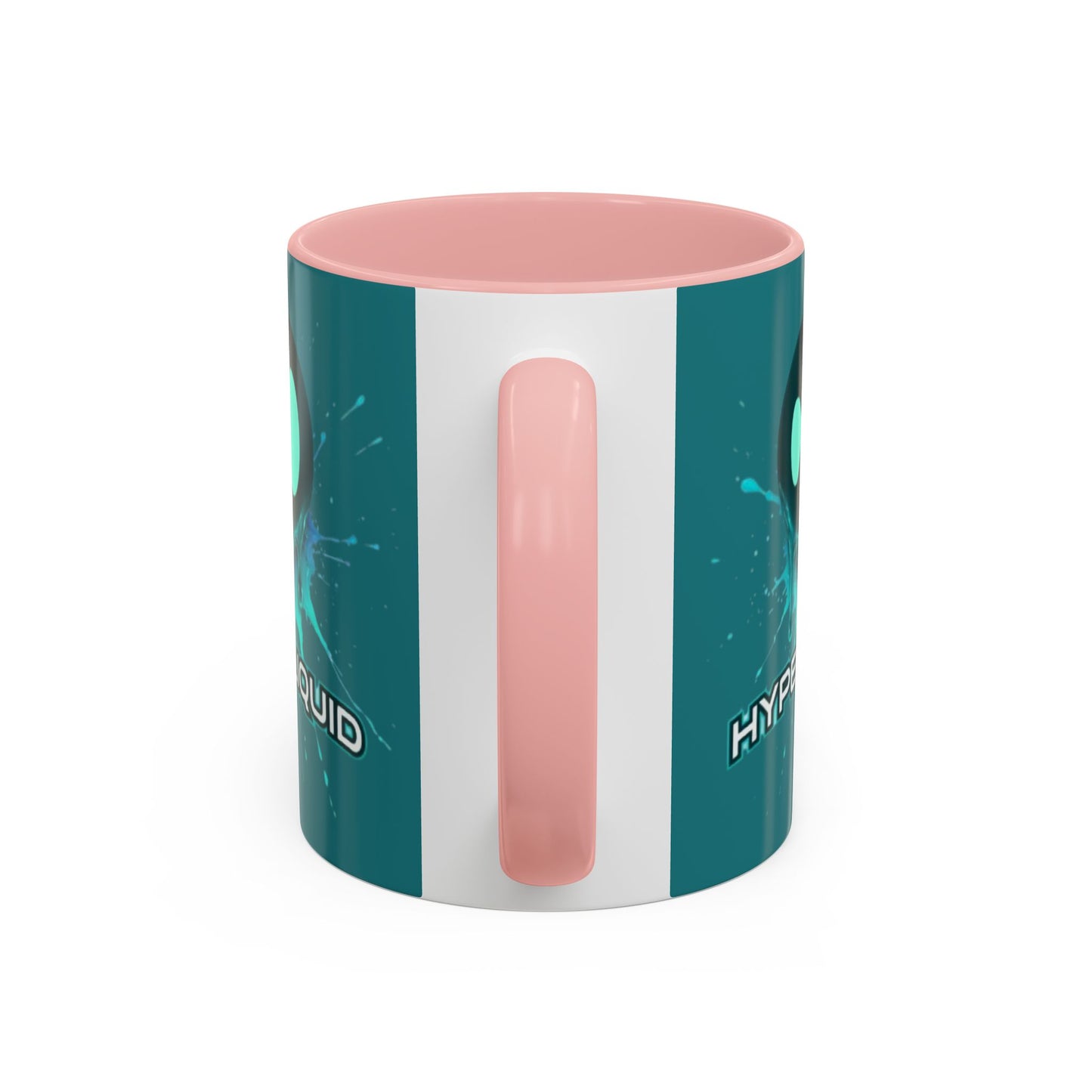 HYPE Drip Hyperliquid Accent Mug by cypherpunkgear.com