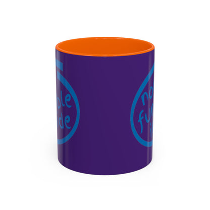 Non-Fungible Inside Purple Accent Mug by cypherpunkgear.com