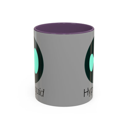 Hyperliquid Black font Grey Accent Mug by cypherpunkgear.com