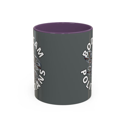Bodycam the Politicians Drone Grey Accent Mug by cypherpunkgear.com