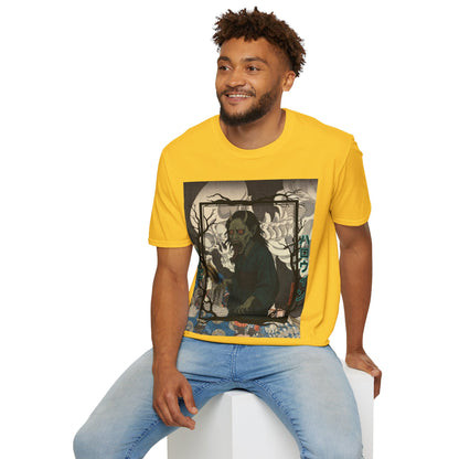 Yōkai Happy Halloween Light colors Unisex T-Shirt by CreepyCrafts.boo