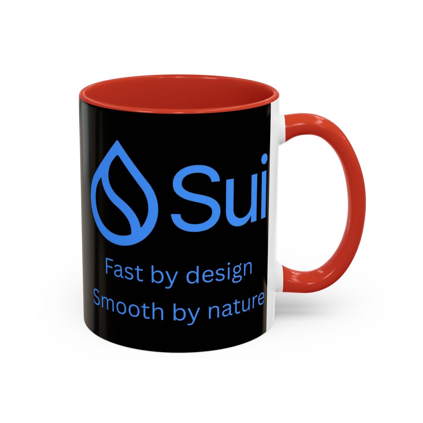 SUI Black Accent Mug by cypherpunkgear.com
