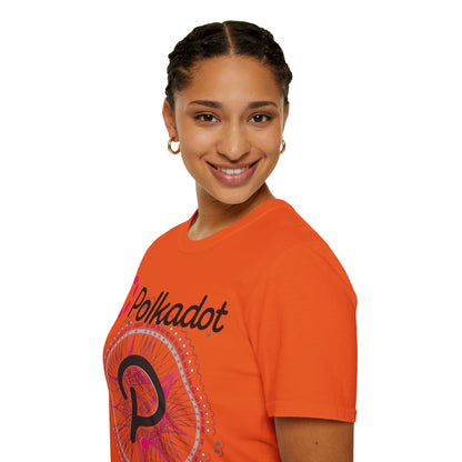 Polkadot (DOT) Light colors Unisex T-Shirt by cypherpunkgear.com