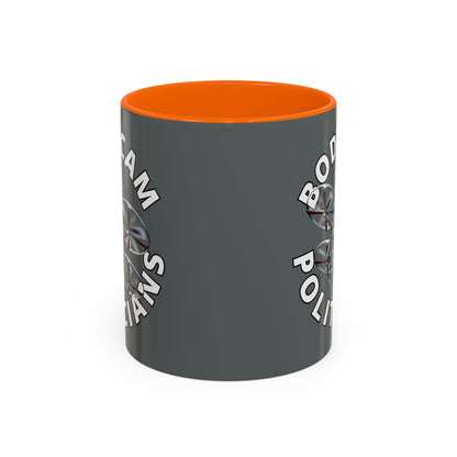 Bodycam the Politicians Drone Grey Accent Mug by cypherpunkgear.com